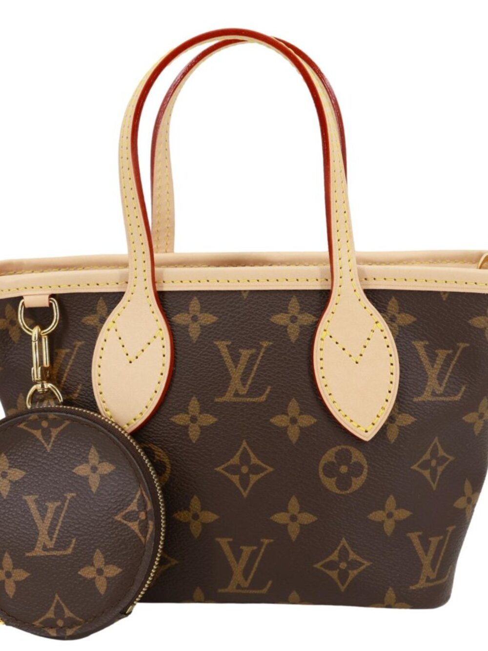 Louis Vuitton  Neverfull BB Monogram Canvas Tote Bag Brown
